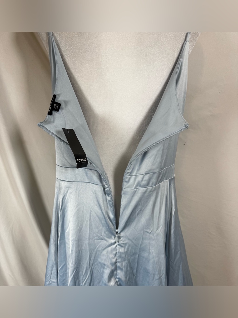 NWT Torrid satin mini fit flare skater dress size 28 - Picture 7 of 10